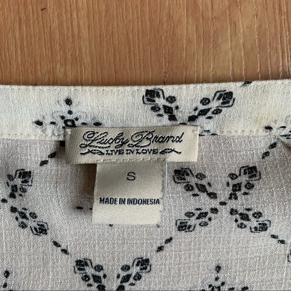 Lucky Brand Long Sleeve Blouse - Picture 4 of 4